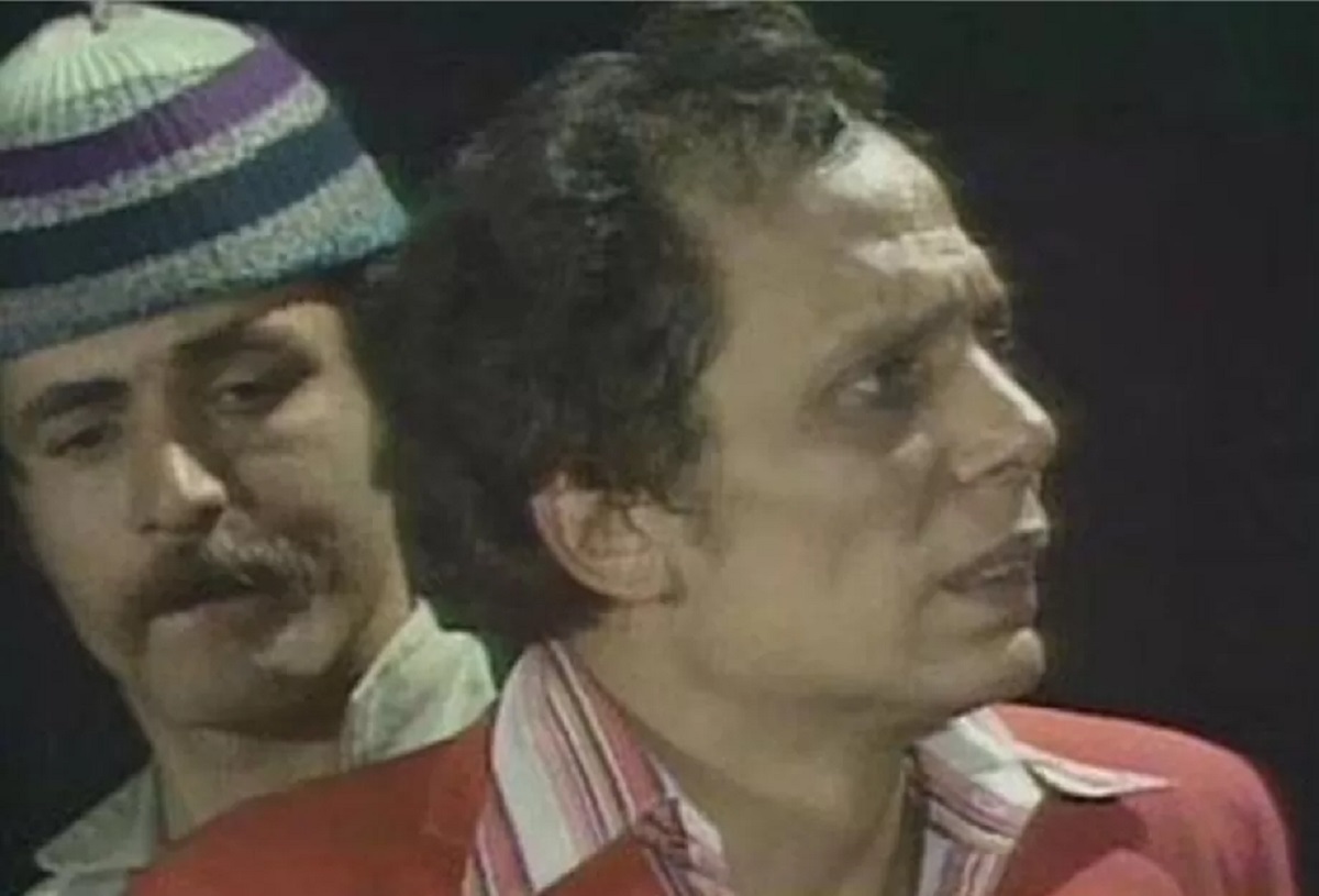 مشهد من مسرحية شاهد ماشفش حاجة