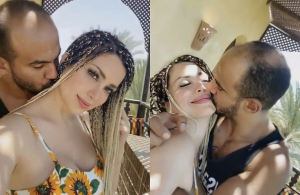 بدون حياء و متجاوزة كل خجل .. نسرين طافش تكشف المستور وتستعرض كل مناطقها الحساسة .. صور 