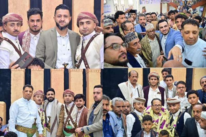 شاهد حفل زفاف أسطوري بصنعاء يحيه كبار وألمع الفنانين بينهم أيوب طارش وعبدالباسط عبسي وأحمد الحبيشي وحمود السمة..صور