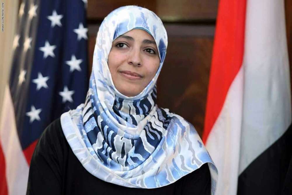 في مبارة السعودية والمكسيك..شاهد اول ظهور للناشطة توكل كرمان من مدرجات الملعب بكأس العالم في قطر ..والمفاجاة في الفريق الذي تشجعة