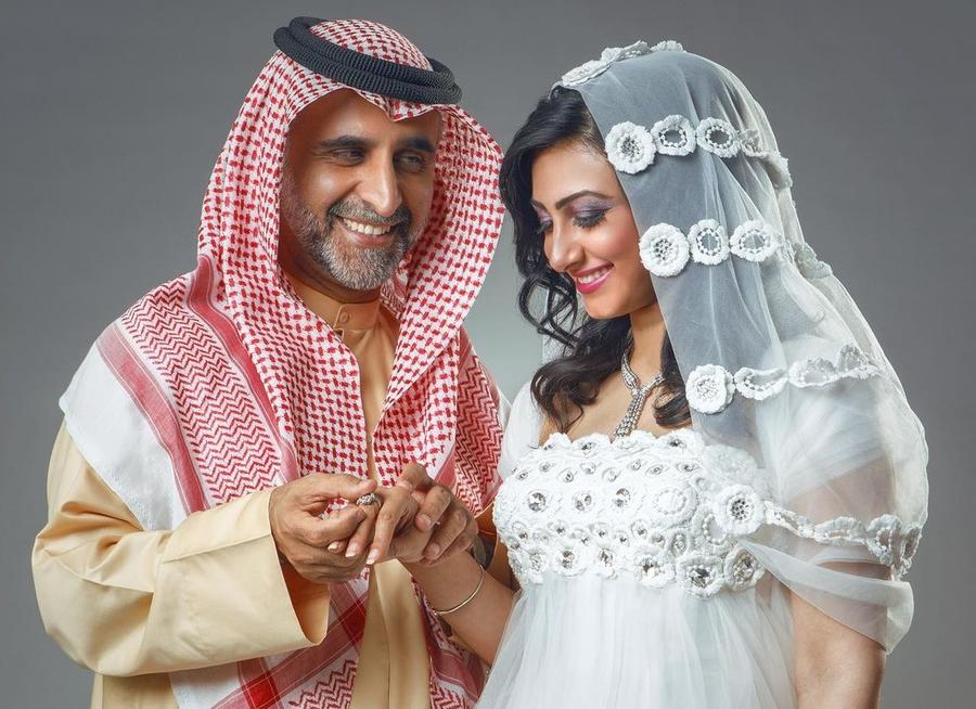 هيفاء حسين وزوجها