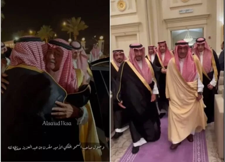 بعد غياب طويل .. ولي العهد السعودي المعزول يظهر في حفل زفاف يشعل مواقع التواصل في السعودية