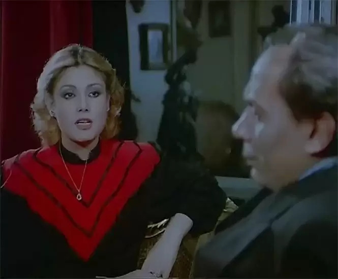 نادية أرسلان وعادل امام