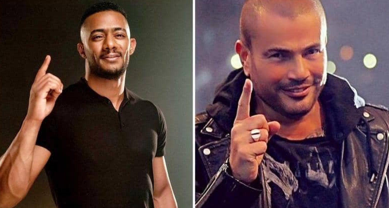 عمرو دياب ومحمد رمضان