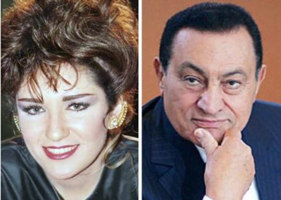 حسني مبارك وإيمان الطوخي