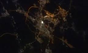 صورة الكعبة من الفضاء