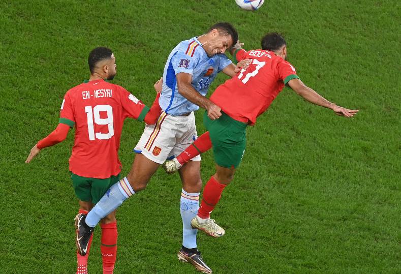 عاجل..  تعرف على نتيجة الشوط الأول من مباراة المغرب وإسبانيا ضمن منافسات دور الـ16