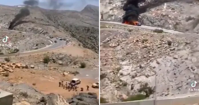  انفجار سيارة في سلطنة عمان