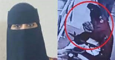 لن تصدق ما فعلته حارسة أمن سعودية مع أحد الأشخاص أثناء عملها في أحد المراكز التجارية..«شاهد فيديو» 