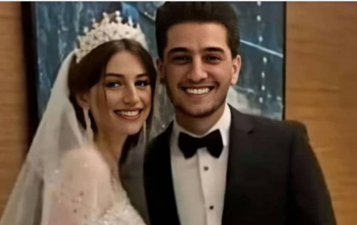 محمد عساف زوجته