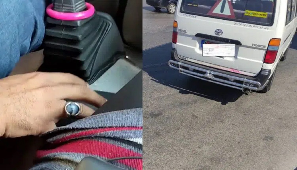 سائق ميكروباص يتحرش بمذيعة 