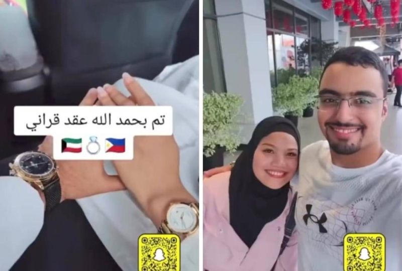 شاب خليجي يوثق سفره إلى الفلبين ليتزوج حبيبته رغم رفض أهله