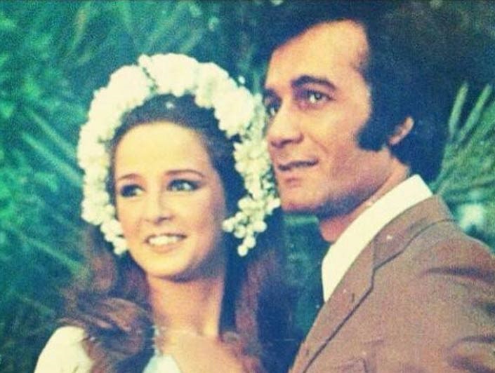 محمود ياسين ونجلاء فتحي