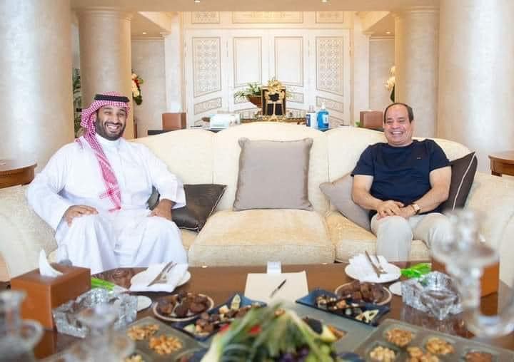 عبدالفتاح السيسي ومحمد بن سلمان