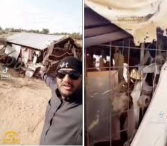 مواطن سعودي يعثر على عشة غامضة وموحشة تثير ضجة وخوف في المملكة 