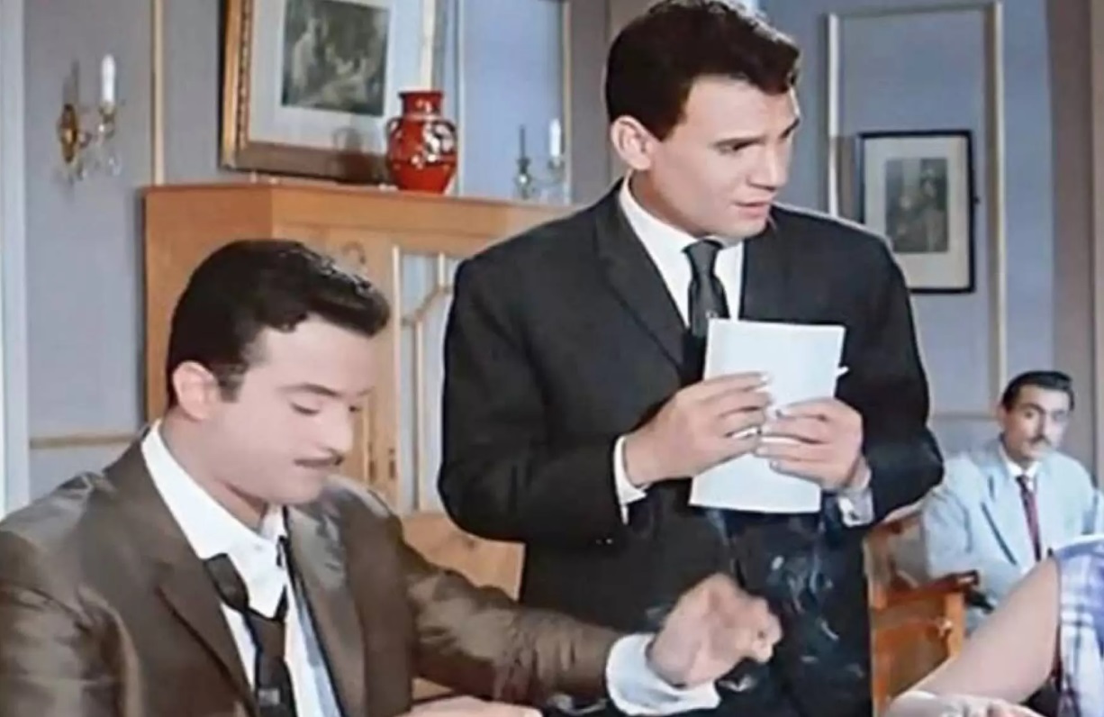 يوسف شعبان وعبدالحليم حافظ