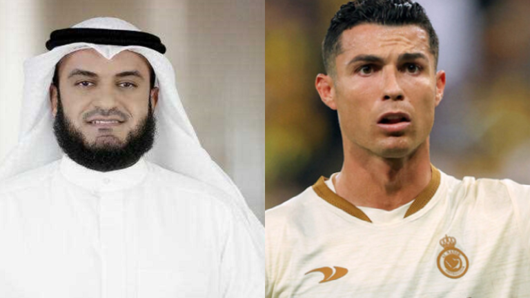 الشيخ مشاري العفاسي يثير الجدل بفيديو للاعب النصر السعودي كريستبانو لرونالدو..شاهد 