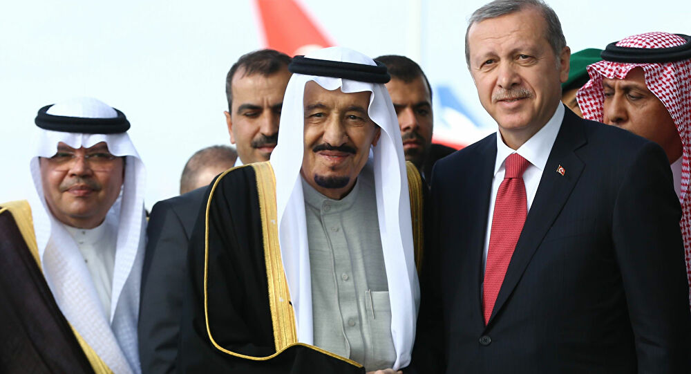 أرودغان والملك سلمان