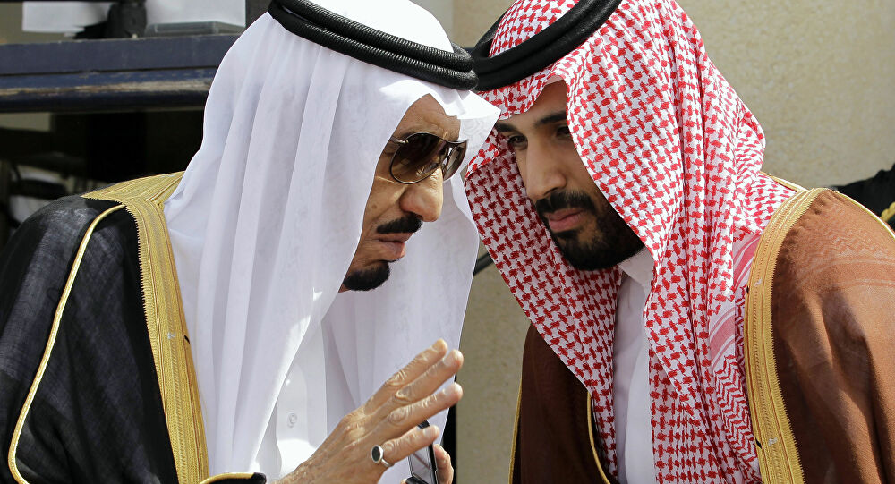 الملك سلمان وولي العهد