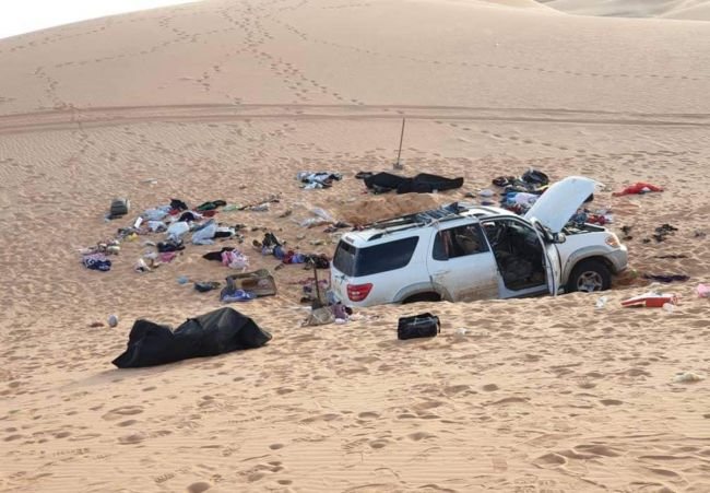 مأساة عائلة سودانية ضاعت في الصحراء 