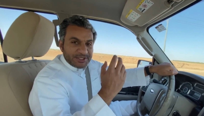 شاهد .. قناة العربية تنشر فيديو مفاجئ عن ظهر في العاصمة السعودية الرياض 