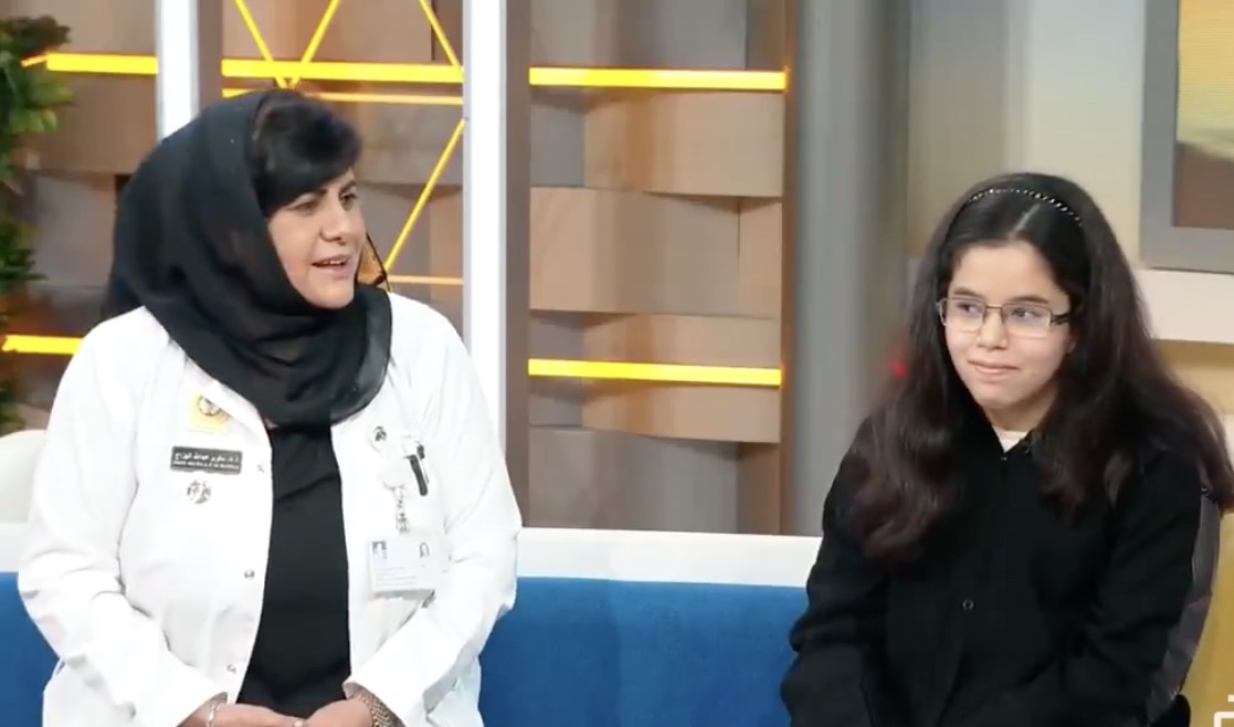 اعادة البصر لطفلة سعودية