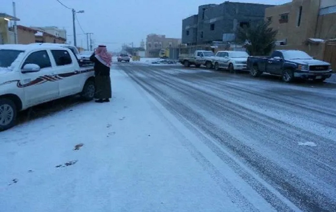 الشتاء في السعودية