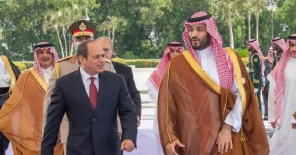 بن سلمان والسيسي