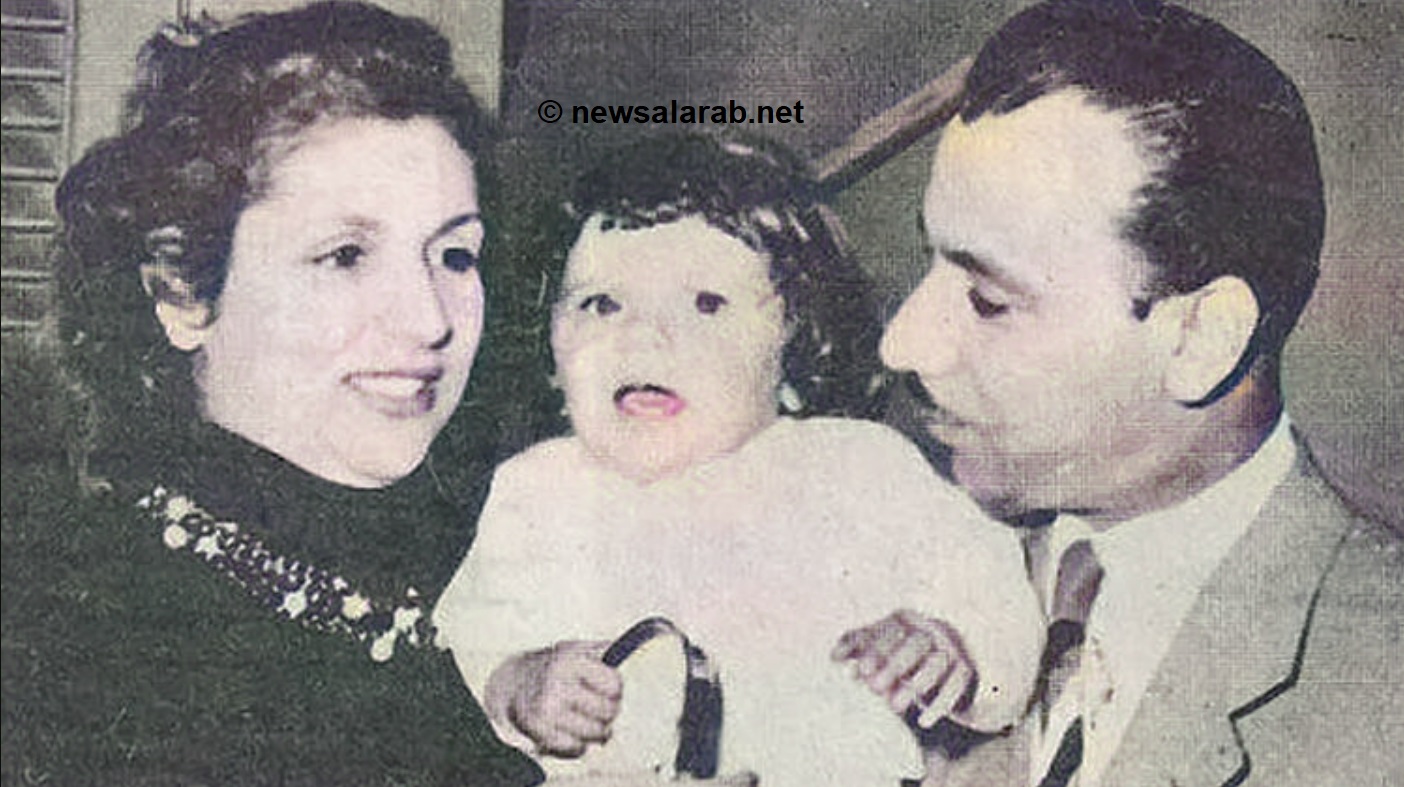 الفنانة صباح وزوجها