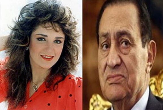 حسني مبارك وايمان الطوخي