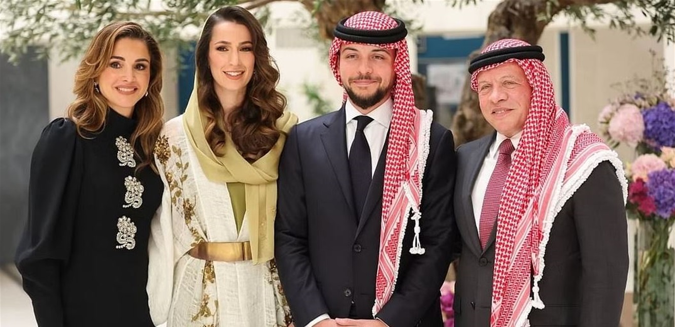 الديوان الملكي يكشف عن دلالات الشعار الرسمي لعقد قران ولي عهد الأردن