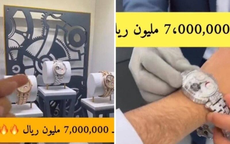 سعودي يشتري ساعة بـمبلغ فلكي ويثير مواقع التواصل بما قاله عنها!.. شاهد