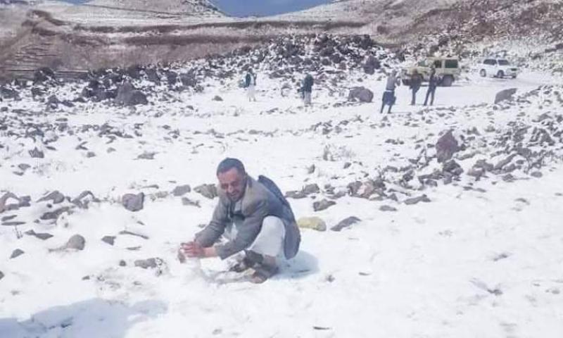 تحذير شديد ..موجة صقيع وبرد شديد تضرب اليمن وهطول أمطار على هذه محافظات