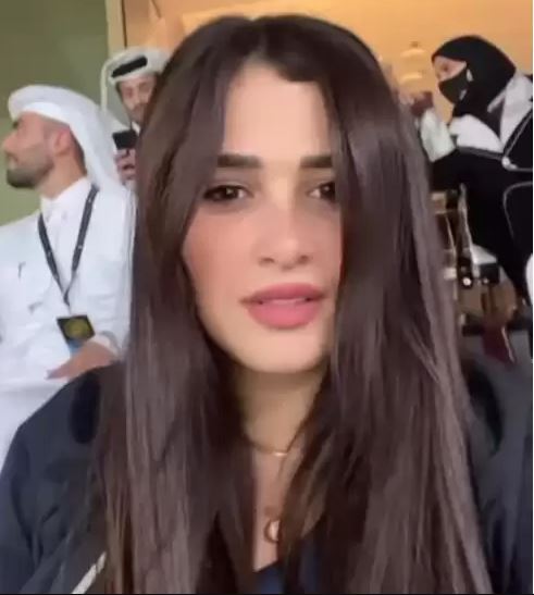  فنانة عربية خطفت الأنظار بجمال مذهل من داخل مدرجات ستاد لوسيل بنهائي كأس العالم 2022