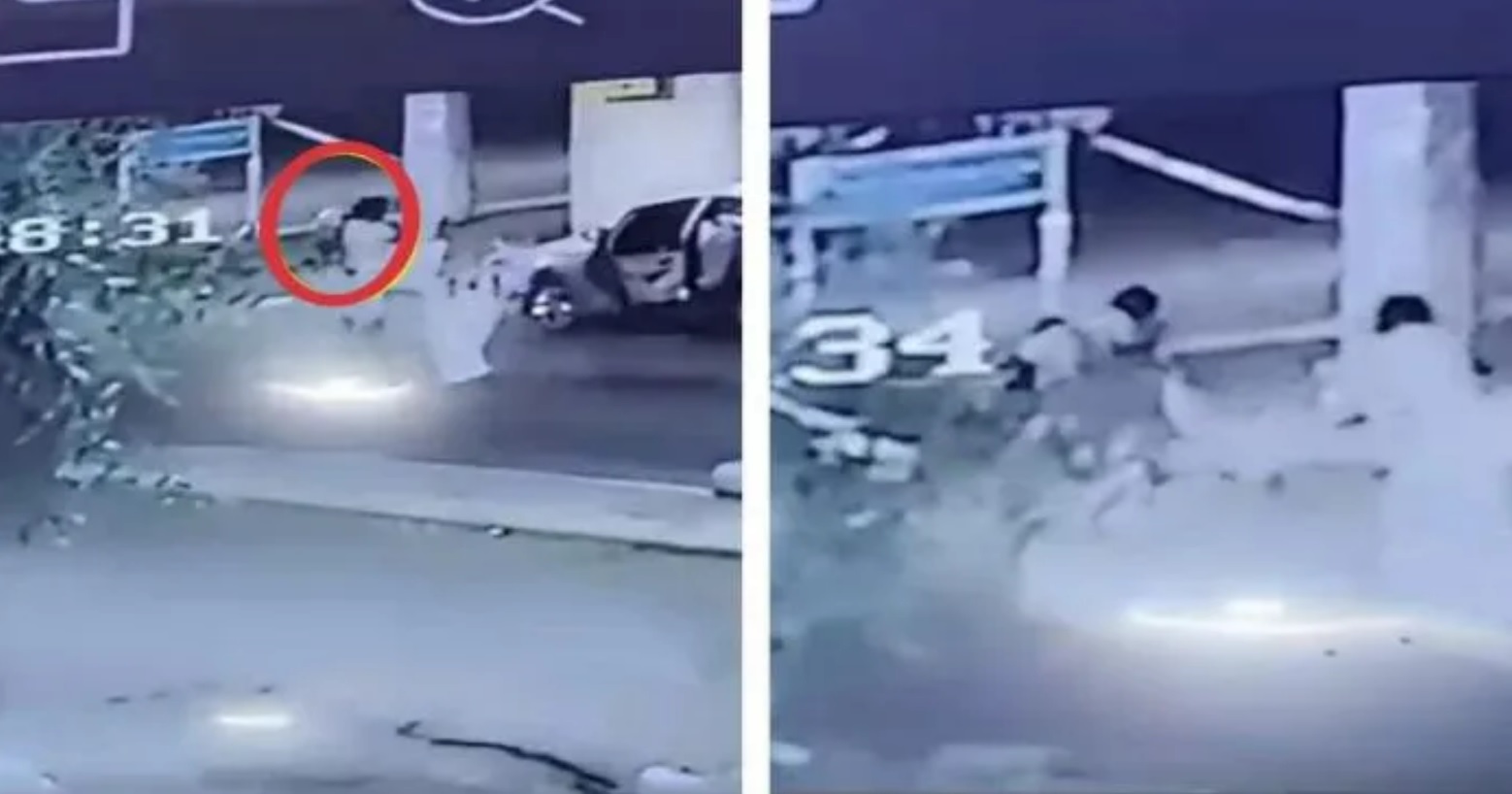 انقاذ طفلة في السعودية