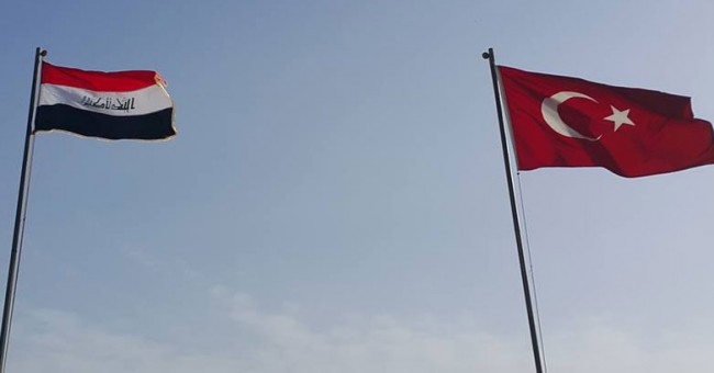 علمي تركيا والعراق