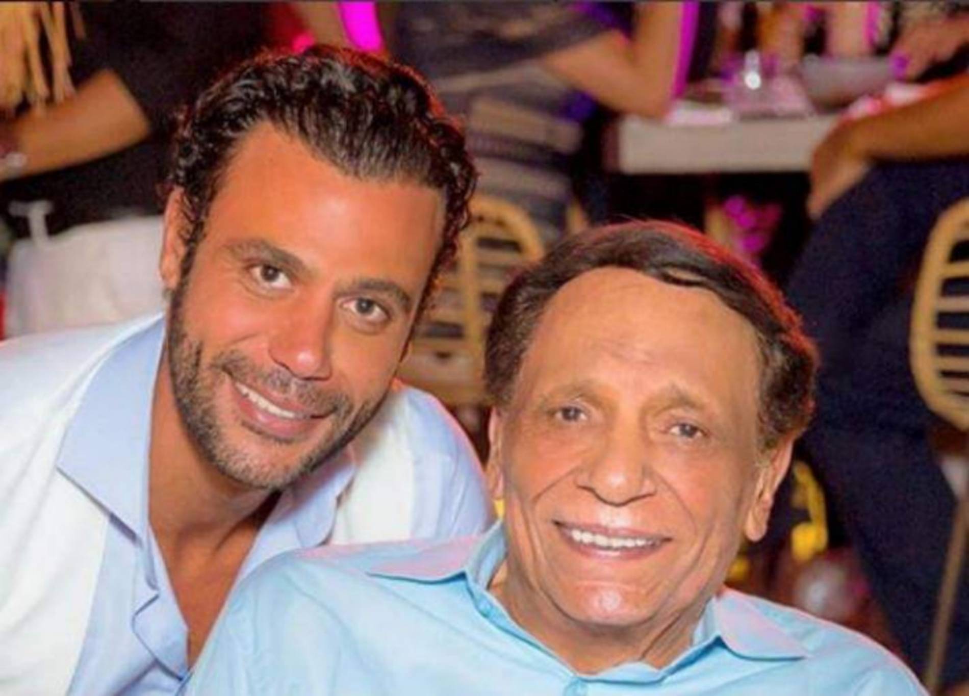 عادل إمام ونجله