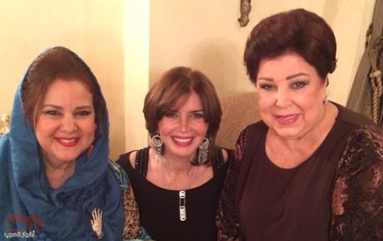 ميرفت أمين ودلال عبدالعزيز ورجاء الجداوي