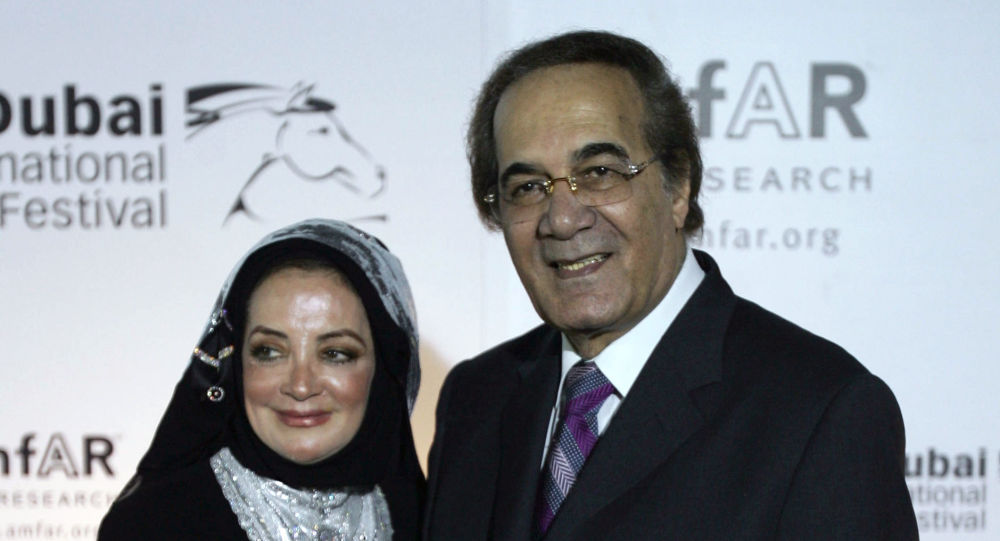 محمود ياسين وشهيرة