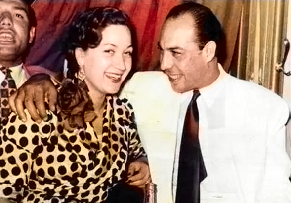 فريد شوقي وهدى سلطان