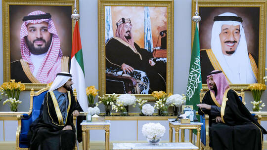 استقبال الأمير محمد بن سلمان للشيخ محمد بن راشد في جدة تثير تفاعلا كبيرا 