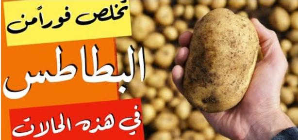 علامات احذر منها إذا ظهرت على البطاطس فهي تشير إلى هذا الخطر الكبير !