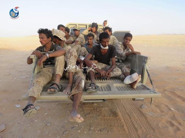 اسرى حوثيين في مأرب