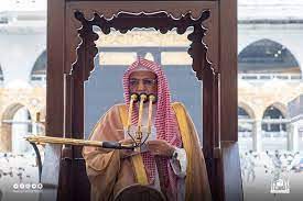 خطيب المسجد الحرام يصعق كل السعوديين بالسبب الخطير الذي يقف وراء الكوارث ومعاناة البشرية..شاهد ماذا قال