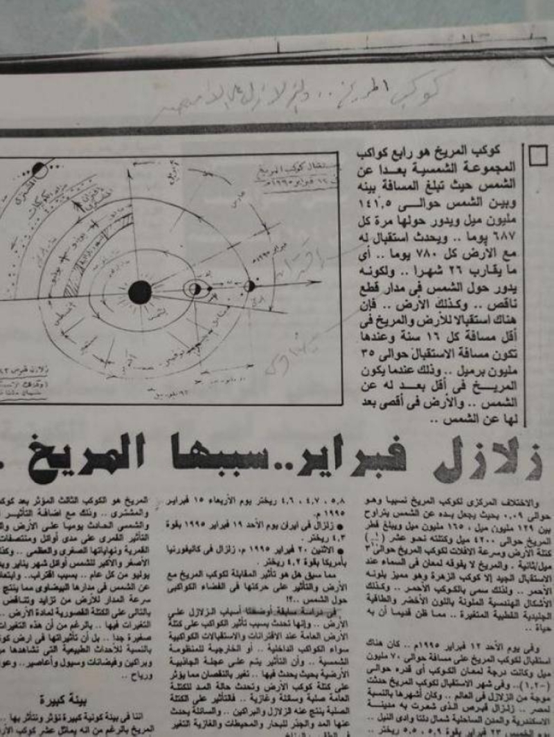 لن تتوقع كيف سبق العالم الهولندي بـ 28 عامًا.. شاهد: باحث مصري يضع فرضية حدوث الزلازل المدمرة في شهر فبراير
