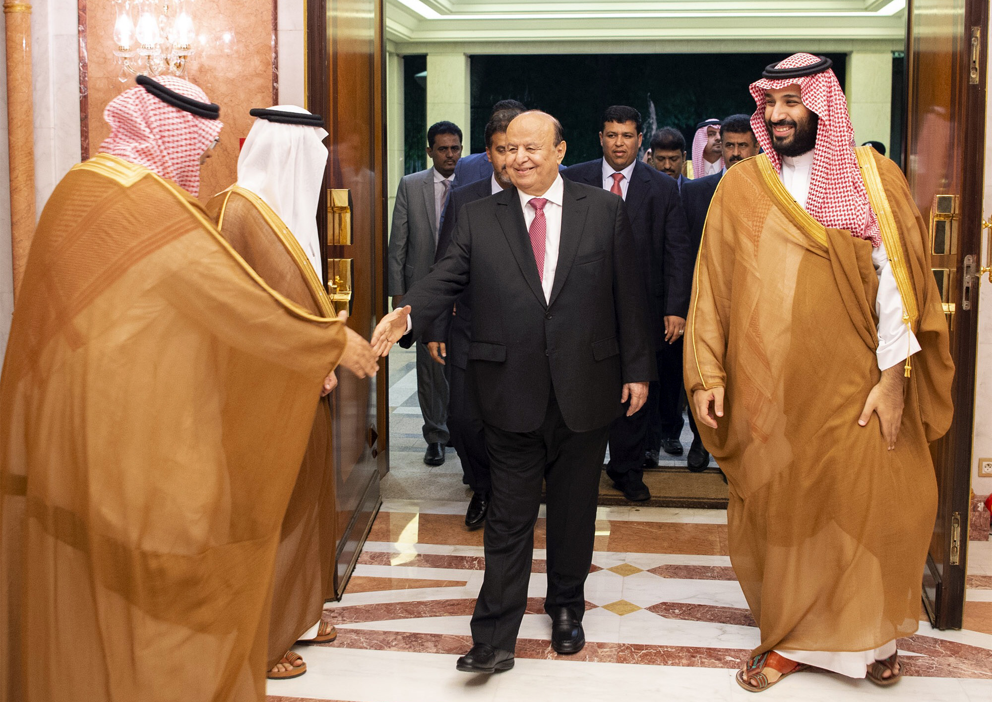 الرئيس هادي ومحمد بن سلمان