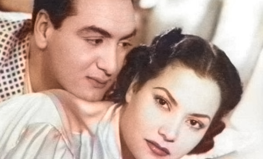 مديحة يسري ومحمد فوزي