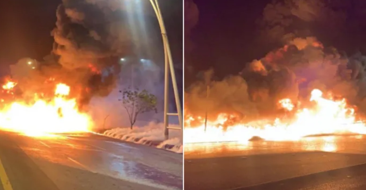 جريمة مروعة يقشعر لها الأبدان..  مراهقة تقتل والدها حرقاً حتى التفحم.. والسبب مفاجى!! 