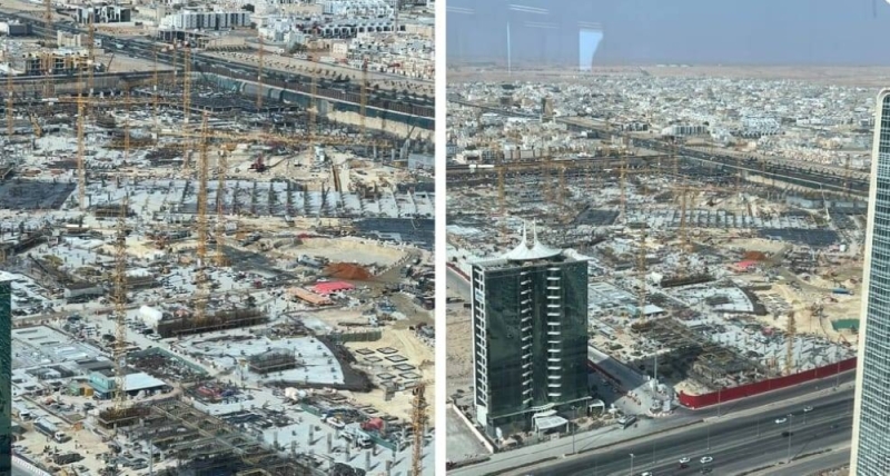 أحدث صور من مشروع إنشاء مركز أفنيوز الرياض  في السعودية أكبر مجمع تجاري في العالم..شاهد