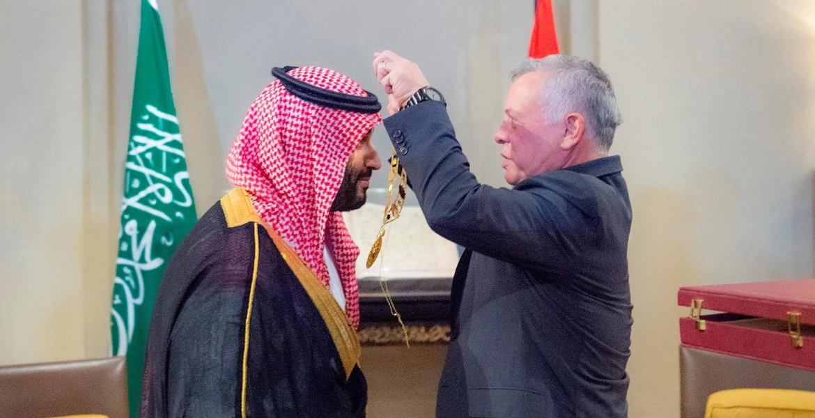 محمد بن سلمان و ملك الاردن